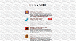 Desktop Screenshot of luckymojo.com